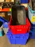 Huge Lot of Approximately 50 Totes Parts Bins Crates Trays Containers Varying Sizes &#x26; Styles #T1