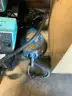 Contents of Rack - Huge Lot of Workshop Shop Jobsite Equipment &#x26; Supplies Shop Vac Tools Sprayer Clamps Cable Hooks #T10