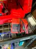 Contents of Rack - Huge Lot of Workshop Shop Jobsite Equipment &#x26; Supplies Shop Vac Tools Sprayer Clamps Cable Hooks #T10