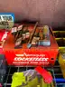 Contents of Rack - Huge Lot of Workshop Shop Jobsite Equipment &#x26; Supplies Shop Vac Tools Sprayer Clamps Cable Hooks #T10