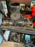 Contents of Rack - Huge Lot of Workshop Shop Jobsite Equipment &#x26; Supplies Shop Vac Tools Sprayer Clamps Cable Hooks #T10