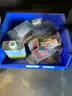 Contents of Rack - Huge Lot of Workshop Shop Jobsite Equipment &#x26; Supplies Shop Vac Tools Sprayer Clamps Cable Hooks #T10