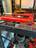 Contents of Rack - Huge Lot of Workshop Shop Jobsite Equipment &#x26; Supplies Shop Vac Tools Sprayer Clamps Cable Hooks #T10