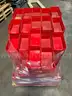 Huge Lot of Approximately 550 Medium Sized Stackable Parts Bins Containers Trays #T11