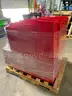 Huge Lot of Approximately 550 Medium Sized Stackable Parts Bins Containers Trays #T11