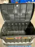 Lot of 3 Totes Tool Bins Yard Containers Contents Included - Harnesses Straps Chains #T12