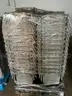 Huge Lot of Approximately 100 Uline Stackable Gray Totes Bins Containers w/ Lids #T14