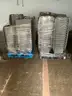 Huge Lot of Approximately 100 Uline Stackable Gray Totes Bins Containers w/ Lids #T14