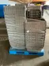 Huge Lot of Approximately 100 Uline Stackable Gray Totes Bins Containers w/ Lids #T14