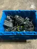 Tote of Symbol Zebra LI2208 DS9808 LI3608 Barcode Scanners Walkie Talkie Battery Chargers #W36