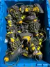 Lot of 39 Symbol LS3408 Long Range Rugged Handheld Barcode Scanners 2 Totes #W37