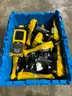 Lot of 150 PSION Zebra Omnii 7545 XA Extended Range Hand Barcode Scanners w/ Batteries Chargers Cases &#x26; Power Cords #W38