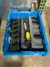 Lot of 150 PSION Zebra Omnii 7545 XA Extended Range Hand Barcode Scanners w/ Batteries Chargers Cases &#x26; Power Cords #W38