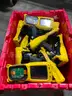 Lot of 150 PSION Zebra Omnii 7545 XA Extended Range Hand Barcode Scanners w/ Batteries Chargers Cases &#x26; Power Cords #W38