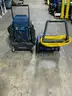 Lot of 2 Pacific Host Liberator Aura EVM Wide Area Upright Dry Carpet Extraction Vacuum #W49