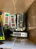 Lot of Electronics Equipment &#x26; Supplies Power Cords Antenna Sheet Deactivator Pick Max Display PC Data Port Chassis #W50