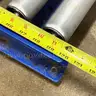 Lot of 7 Atlantis RS19 27&#x22; X 10&#x27; 24&#x22;BF Gravity Roller Flow Conveyor 1.9&#x22; 120&#x22; #A17