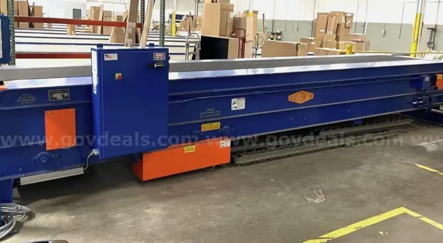 Stewart Glapat Adjustoveyor Telescopic Conveyor Dock Loader Long John 2374T30FB #A15