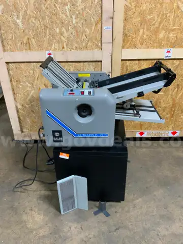 Baum 714 Ultrafold XLT Air Feed Tabletop Paper Folder Folding Machine #W106