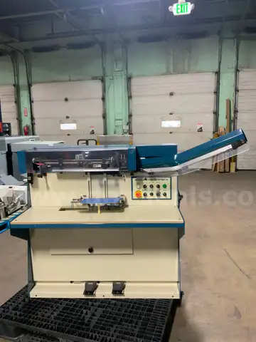 Sterling Coilmaster III Model 1150 Automatic In-Line Plastic Coil Binding Machine #G7