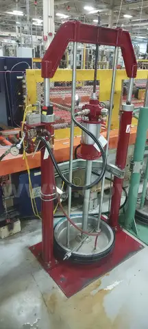 Alemite 7818-F5 Double-Post Bridge Pump Hoist Power Ram #G18