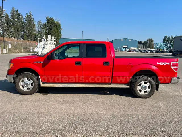 2012 Ford F-150 4WD CREW CAB PICKUP 4-DR, 5.0L V8