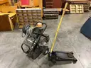 SCRAP Pressure Washer and Trans Jack