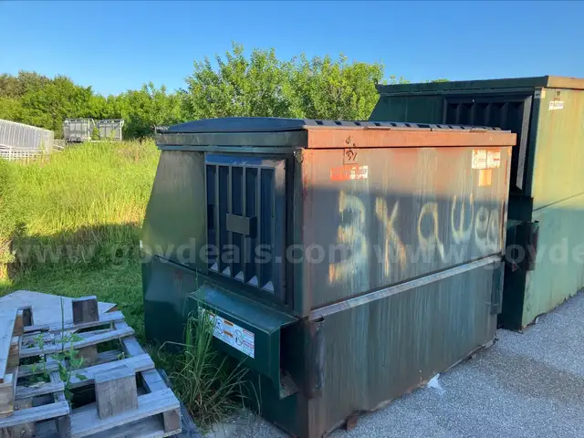 8 Dumpsters Scrap Metal