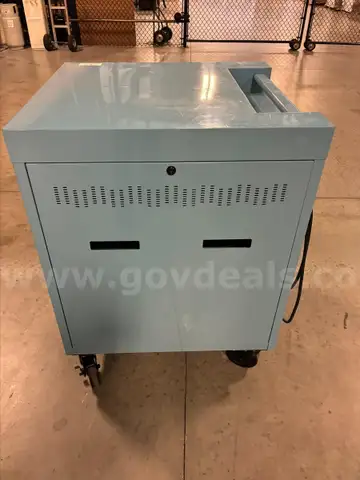 Blue Laptop Cart
