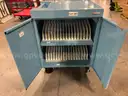 Blue Laptop Cart
