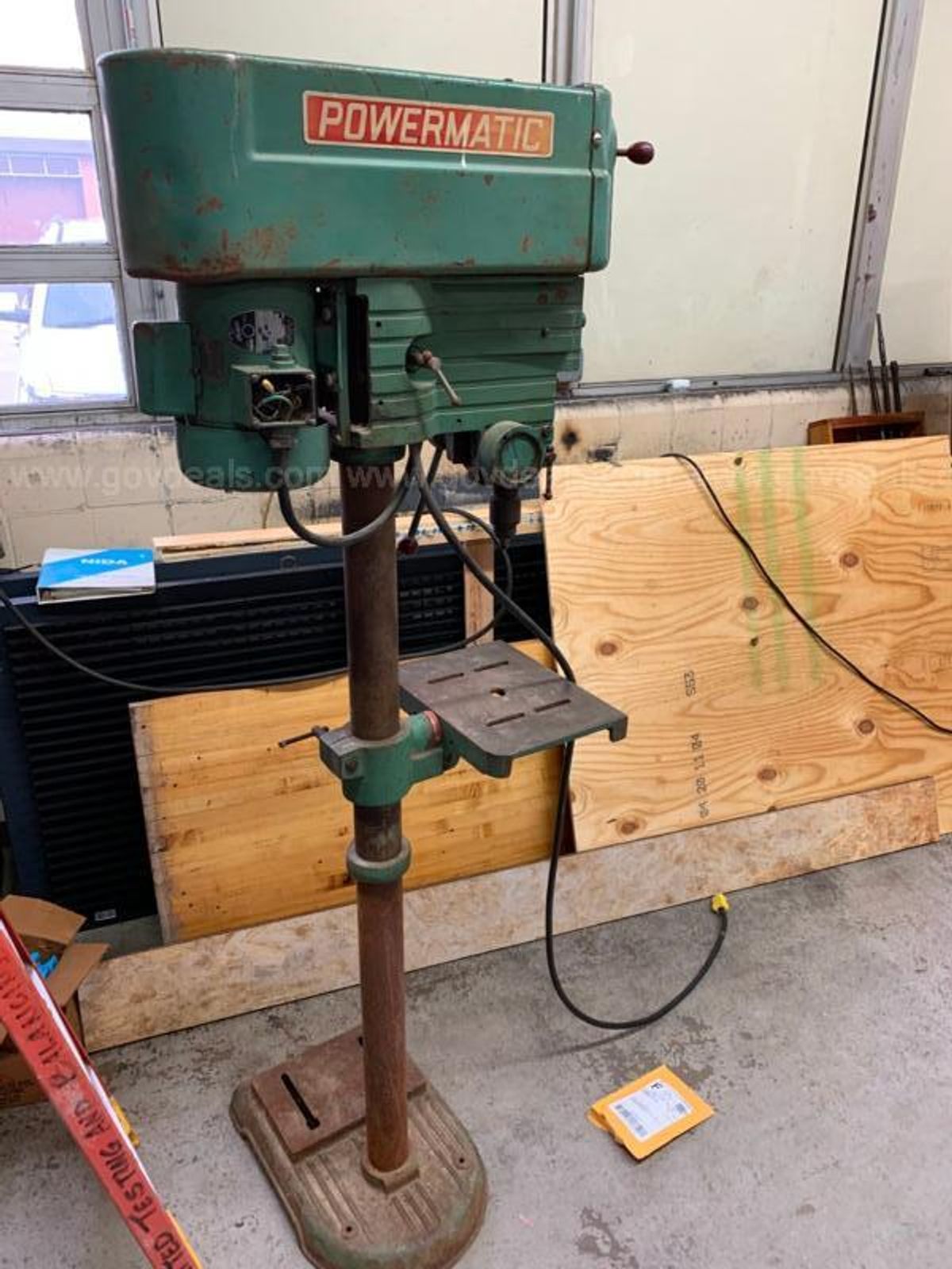 Powermatic Century Drill Press Govdeals