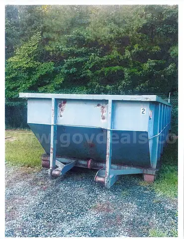 Two Metal Bins