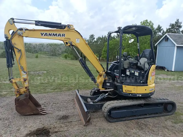 2016 Yanmar Vio35-6a Mini Excavator