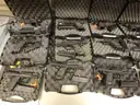Pistol, Heckler & Koch, USP .40Cal, w/ Cases & Magazines, Qty 27