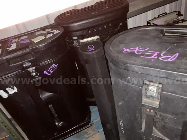 Lot of Event Equipment and Buckets