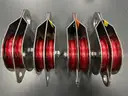 Seven (7) Single Sheave Rescue Pullies, Four (4) Double Sheave Rescue Pullies, and One (1) Rescue Pully System