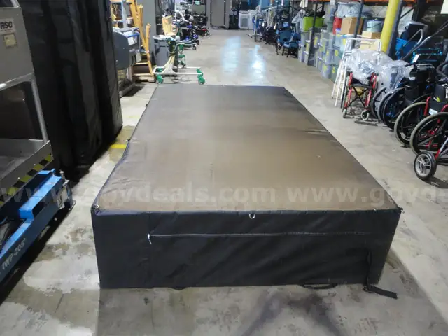 Four High Jump Landing Mats
