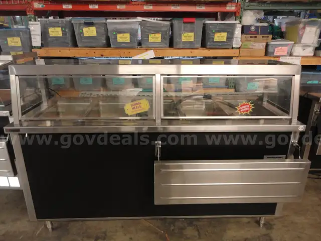 Shelleysteel 5-space Electric Food Warmer