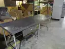 Stainless Steel Kitchen Worktable