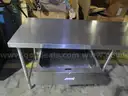 Stainless Steel Kitchen Worktable