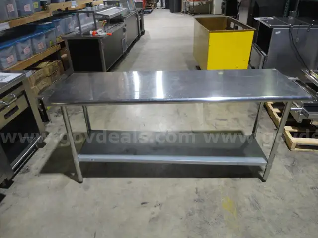 Stainless Steel Kitchen Worktable