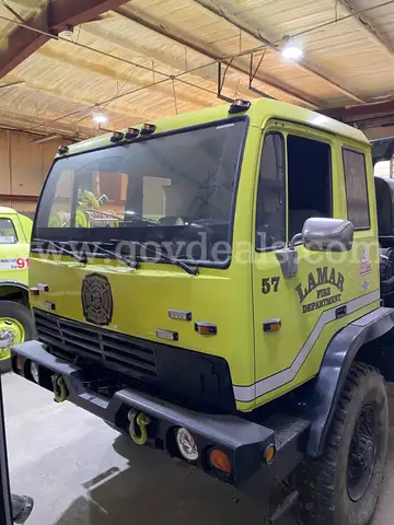 Stewart &#x26; Stevenson Off Road Brush Truck