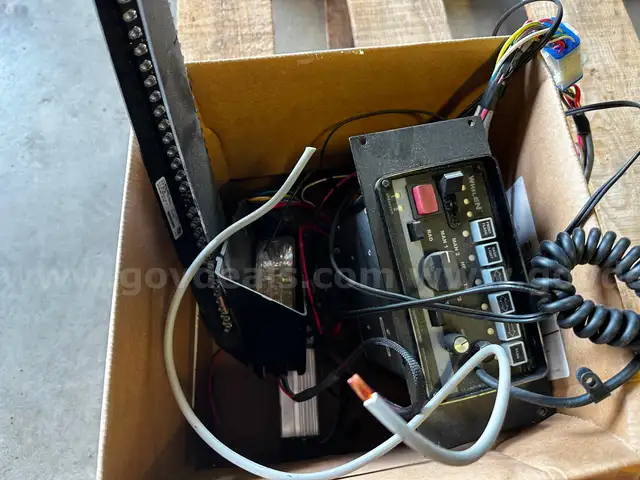 Whelen lights, controller, Litebox, and wiring