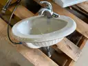 Bathroom Sinks w/ Faucets - 2 units
