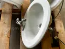 Bathroom Sinks w/ Faucets - 2 units