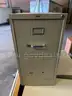 2 Drawer Filing Cabinet - 2 units