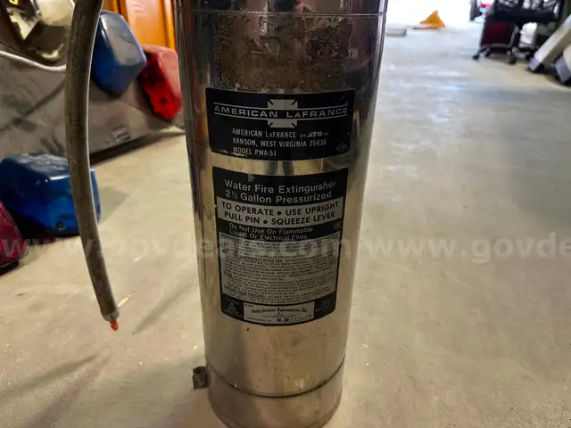 Antique Water Fire Extinguisher