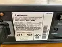 Mitsubishi security video recorder with 2 VHS tapes