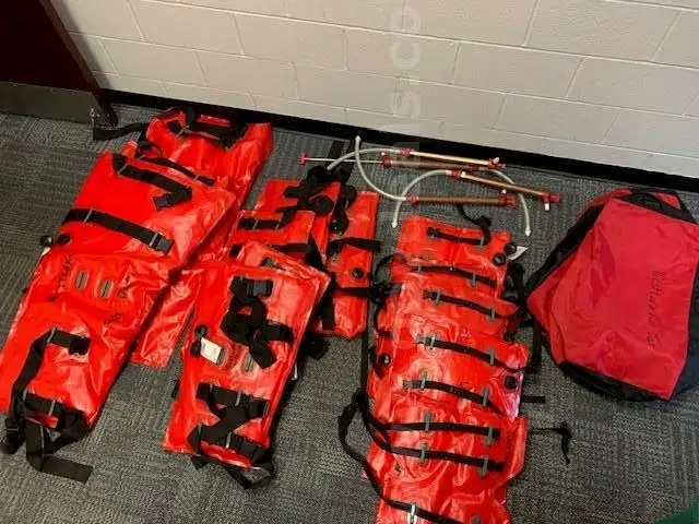 Lot of Vacuum Splints &#x26; Mattresses