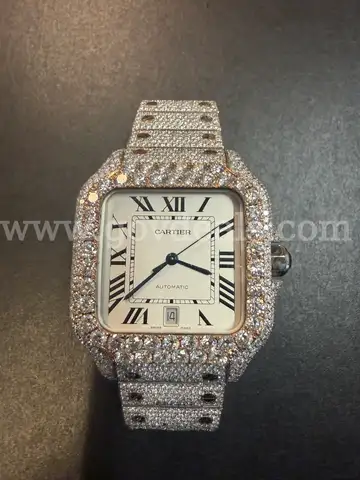 Forfeited/Confiscated -  Cartier Santos Style Watch